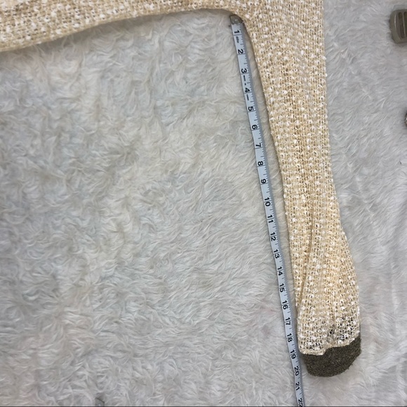 Anthro A’reve criss cross pullover sweater L - Picture 7 of 7